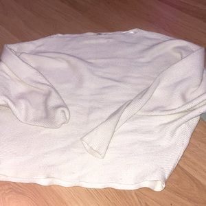 white xs sweater form philosophy